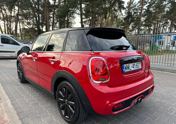 MINI Cooper S cena 75000 przebieg: 48000, rok produkcji 2019 z Warszawa małe 172